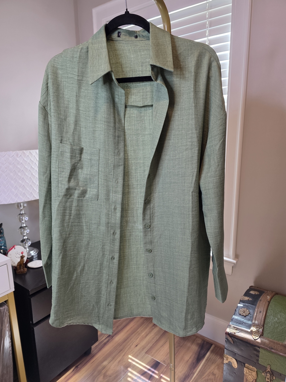 Strapless Smocked Green Romper Set - NWOT - Picture 6 of 11